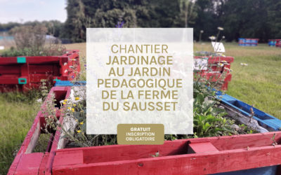22 mai 2024 – Chantier « Jardinage au Jardin pédagogique de la Ferme »